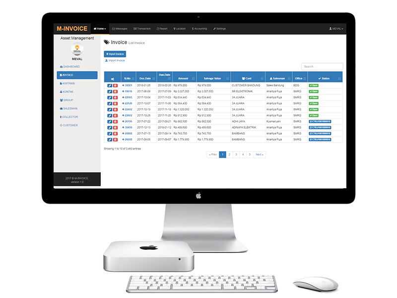 Internal System - Customer Service Automation screenshot