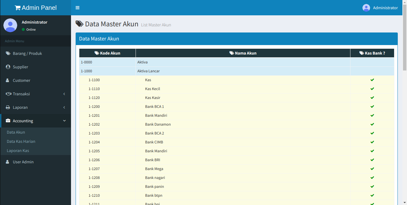 Point of Sale & Inventory Management System screenshot